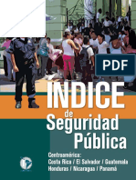 Índice de Seguridad Pública en Centro América
