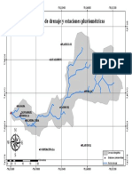 Cuenca y Red de Drenaje Con Estaciones PDF