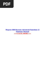 Download Mcgraw Hill Ryerson Advanced Functions 12 Solutions Manual by Inney Sildalatifa SN348894124 doc pdf