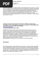 Arte e Conhecimento e Construcao e Expressao