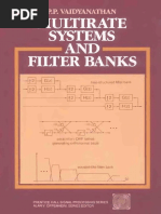 P.P.Vaidyanathan - Multirate Systems and Filter Banks (Prentice-Hall, 1993) Edited PDF