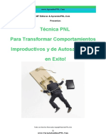 Técnica PNL Para Transformar el Autosabotaje en Exito - CursoAutoestimaPNL.pdf