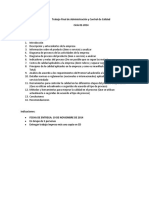 Trabajo Final de Administración y Control de Calidad Ciclo 0214 PDF