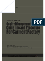 Quality Management Procedure and Guideline