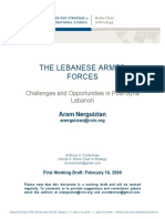 The Lebanese Armed Forces: Building Capabilities in a Complex Regional Environment