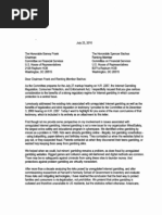 Wired Safety Letter To House Financial Services Committee