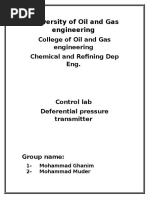 College of Oil and Gas Engineering Chemical and Refining Dep Eng