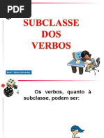 Subclasse dos verbos.ppt