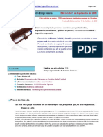 08 - Diagnóstico Del Sistema de Gestión de La Calidad, Más ... - Por Favor, Reenvíe Este Boletín A Sus Contactos.