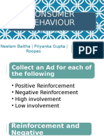 Consumer Behaviour: Assignment IV