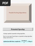 Parallel Sorting Algorithms