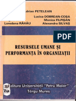 Adrian Petelean Resursele Umane Si Performanta in Organizatii PDF