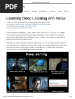 Download Learning Deep Learning With Keras by Andres Tuells Jansson SN348927628 doc pdf