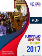 Reglamento Olimpiadas