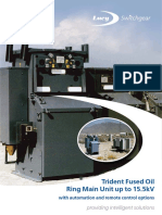 Trident Fused Oil Ring Main Unit Up To 15.5kV: Providing Intelligent Solutions