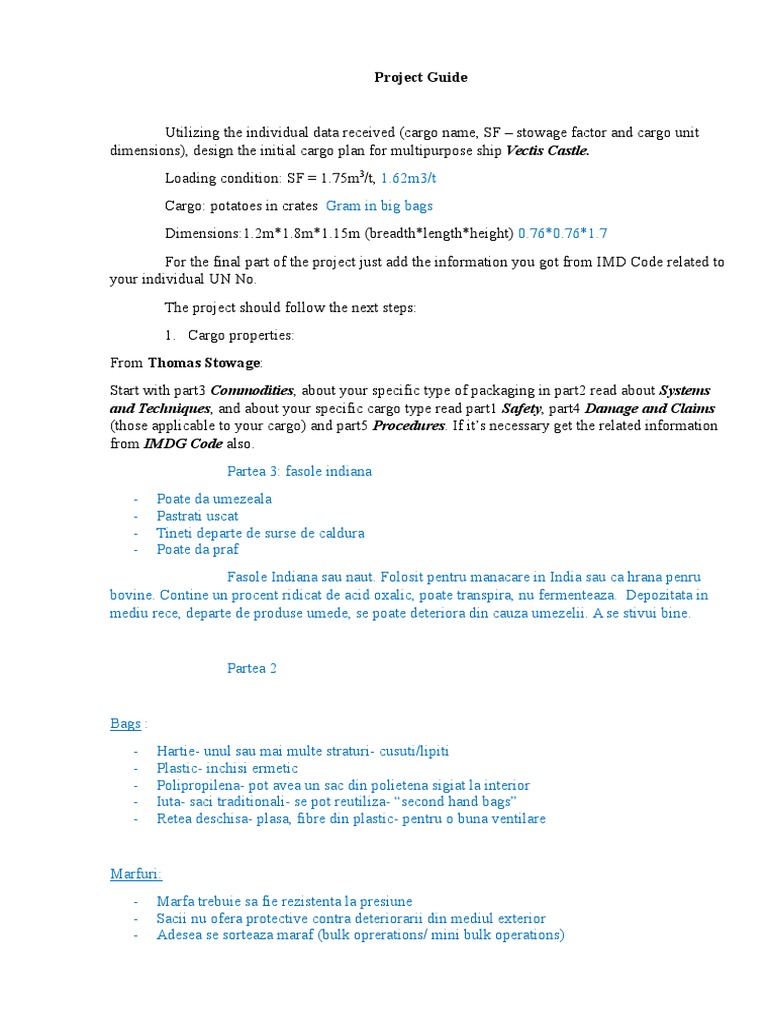 Project Guide | PDF
