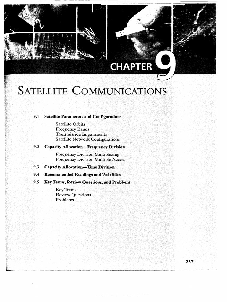 Satellite Communications Overview | PDF | Communications Satellite | Sine