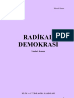 Radikal Demokrasi - Mustafa Karasu