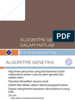 Algoritme Genetika Dalam Matlab 2016