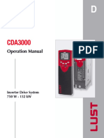 Lust CDA Inverter Servo Drive Manual