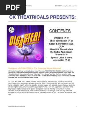 Disaster! EPK