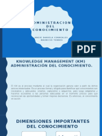 Administracion Del Conocimiento y Computacion en La Nube