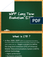 3GPP Long Term Evolution (LTE)