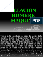 Relacion Hombre - Maquina