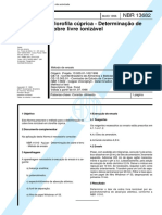 NBR 13682 - Clorofila Cuprica - Determinacao de Cobre Livre Ionizavel