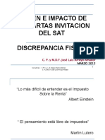 Cartas invitación del SAT por créditos fiscales 2009