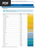 Cartela de Cores - Tintas e Vernizes - Produtos e Serviços - Brasil - WEG