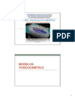 1.2. Modelamiento (Modelos Ecologicos-Toxicocinetica)