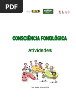 - Consciência Fonológica - Livro de Atividades