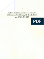 I Believe in Mirqacles, K. Kuhlman PDF