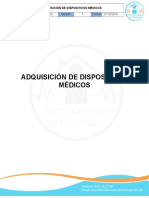 2.Adquisición de Dispositivos Médicos