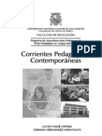 Corrientes Pedagógicas PDF