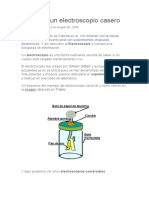 Construir Un Electroscopio Casero