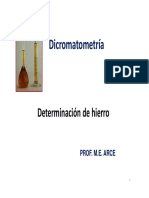 Dicromatometría II 2015