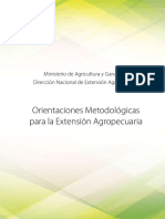 Orientaciones Metodológicas para La Extensión Agropecuaria