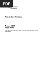 TOGAF 9 Template - Architecture Definition