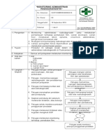 SOP Monitoring Administrasi Radiodiagnostik