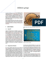 Alfabeto Griego PDF