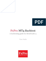 Fxpro Mt4 Backtesting Guide