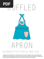 Ruffled: Women'S Pattern in One Size