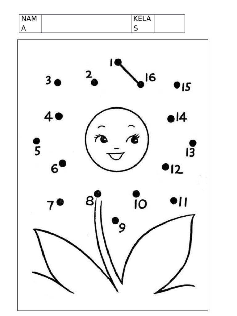 Gambar Sambung Titik | PDF