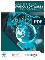 Estudio de Caracterizacion Del Sector Teleinformatica Software y TI en Colombia 2015 PDF