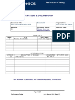 Performance Tuning - SOP-1