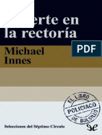 Muerte en La Rectoría - Michael Innes