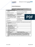 Fluid and Electrolyte Management