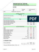 Desain Balok SRPMK Fix